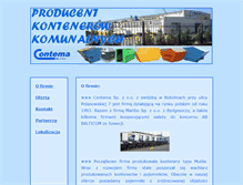 Tablet Screenshot of contema.eu